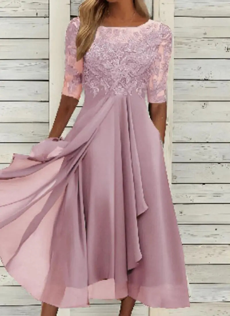 Vestido de Chiffon Paolina