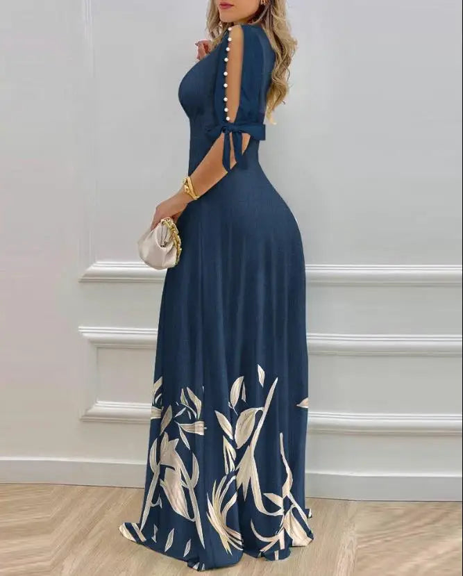 Vestido de Cintura Alta Blandina