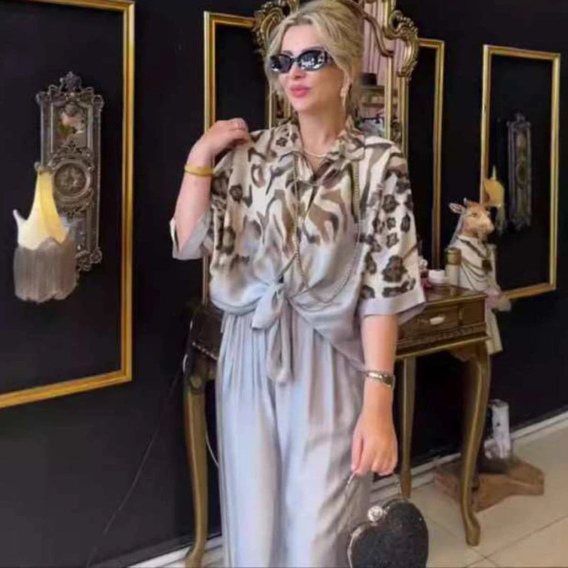 Conjunto Feminino de Seda Luxo - Madonna