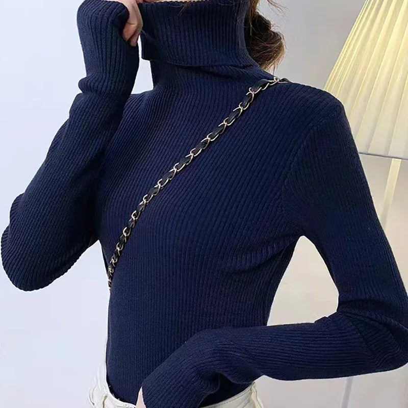 Suéter Feminino com Gola Alta Belmira