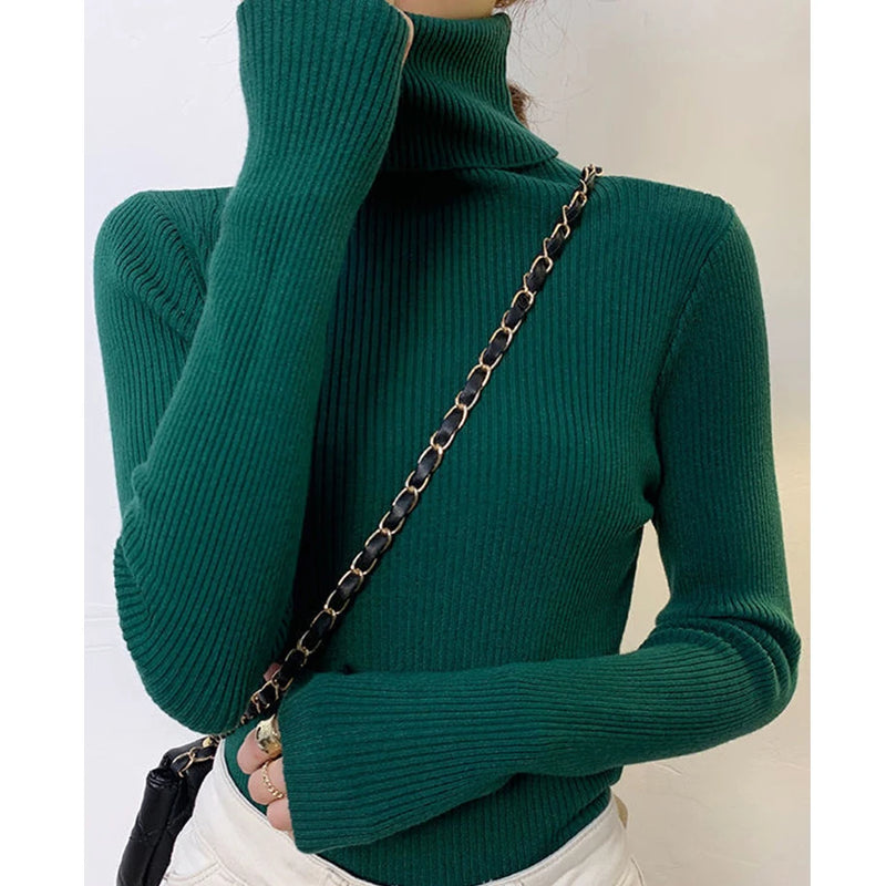 Suéter Feminino com Gola Alta Belmira