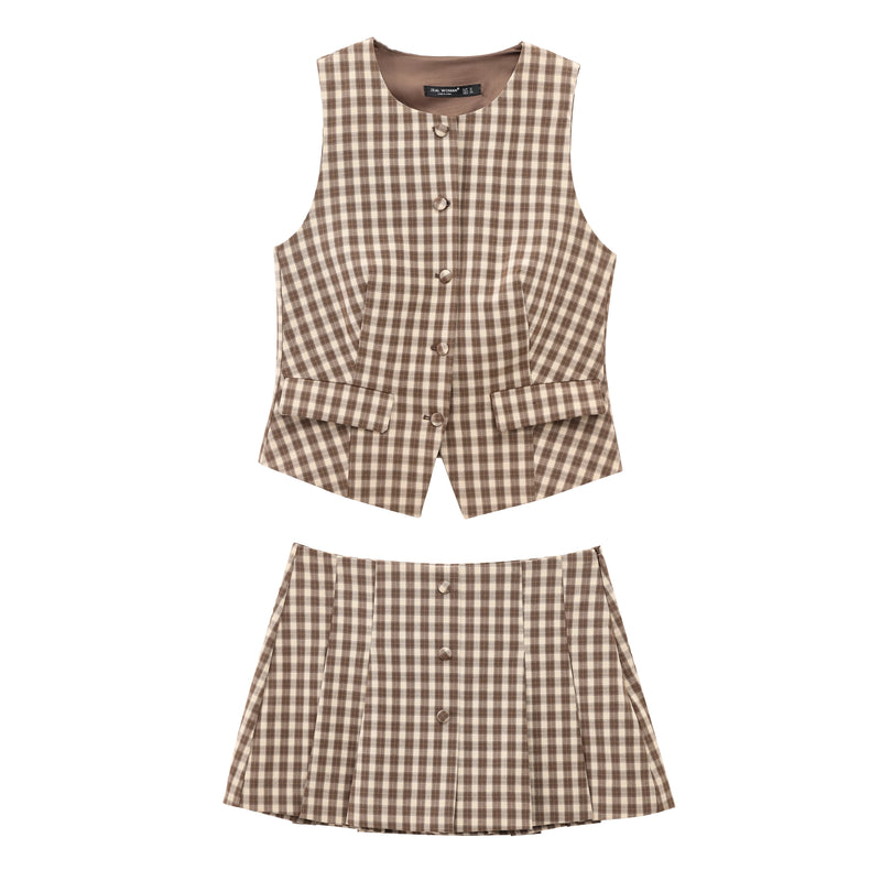 Conjunto Feminino Xadrez