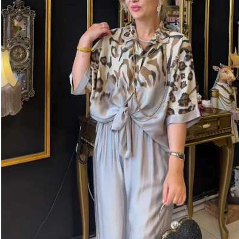 Conjunto Feminino de Seda Luxo - Madonna