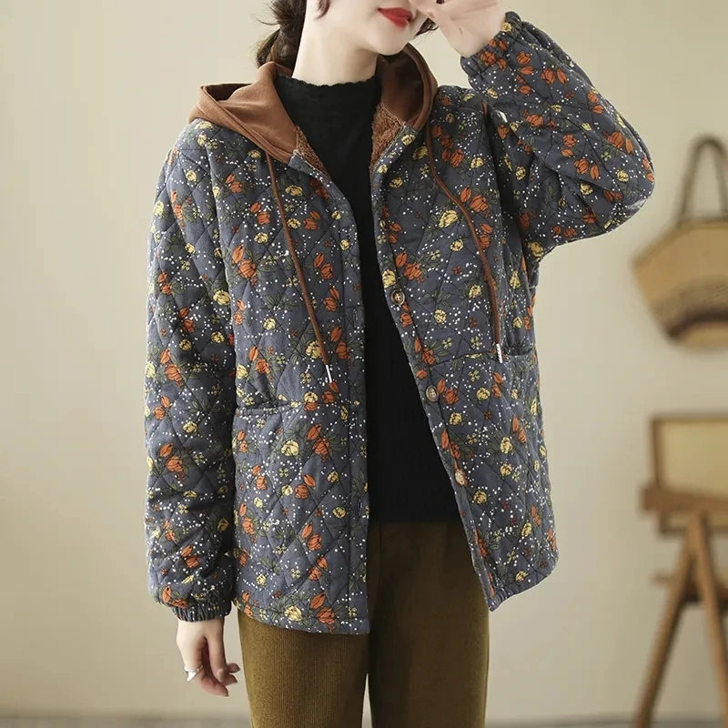 Casaco Feminino Estampado Liliane