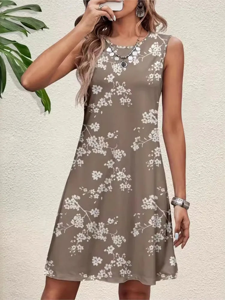 Vestido Curto Estampado Mélida