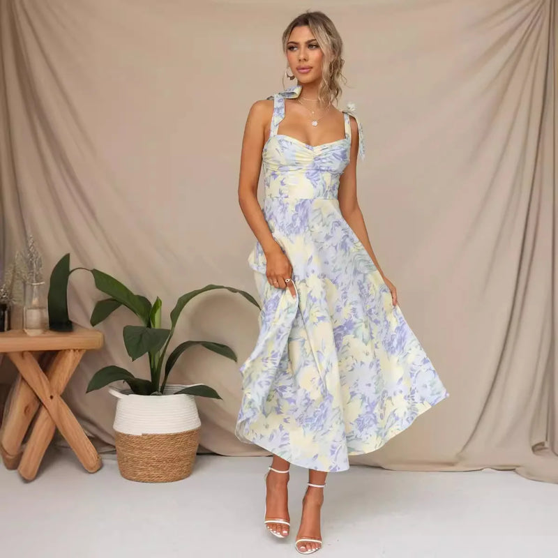 Vestido Longo Boêmio Estampado