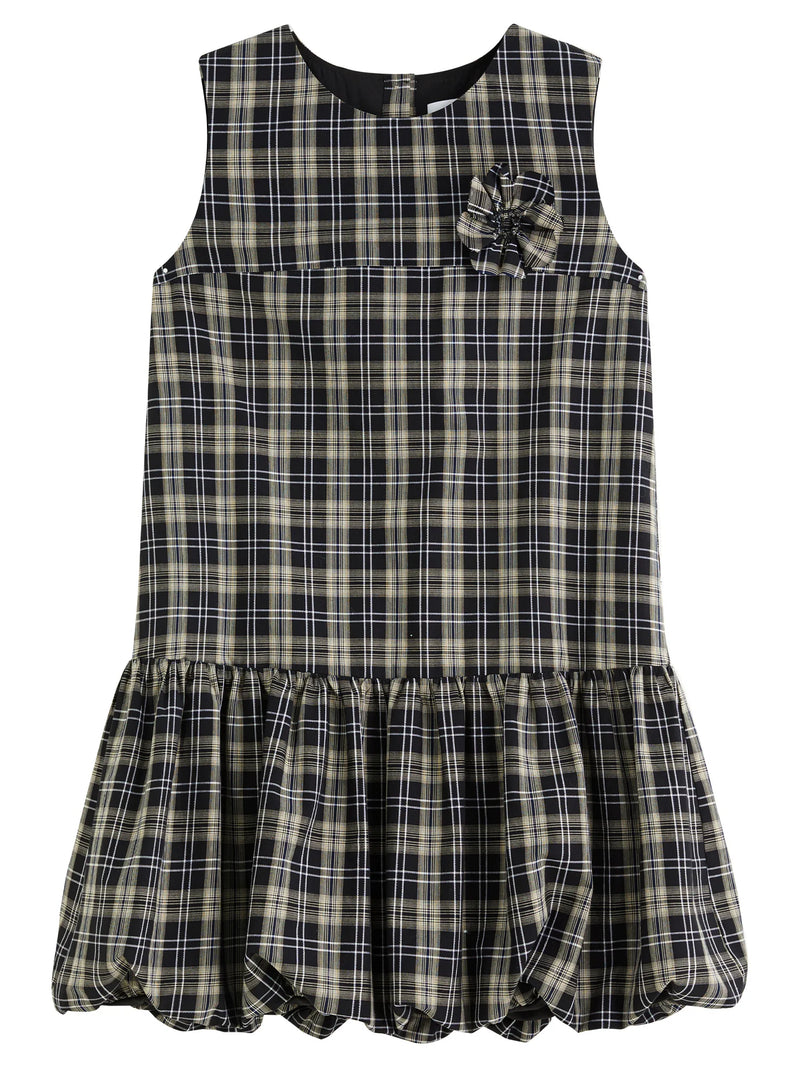 Vestido Curto Xadrez