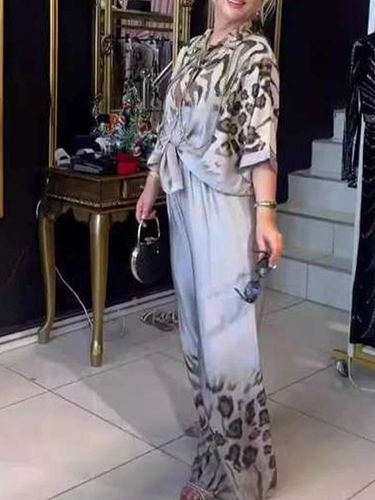 Conjunto Feminino de Seda Luxo - Madonna