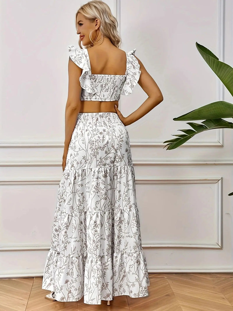 Conjunto Feminino Estampado Gaelina