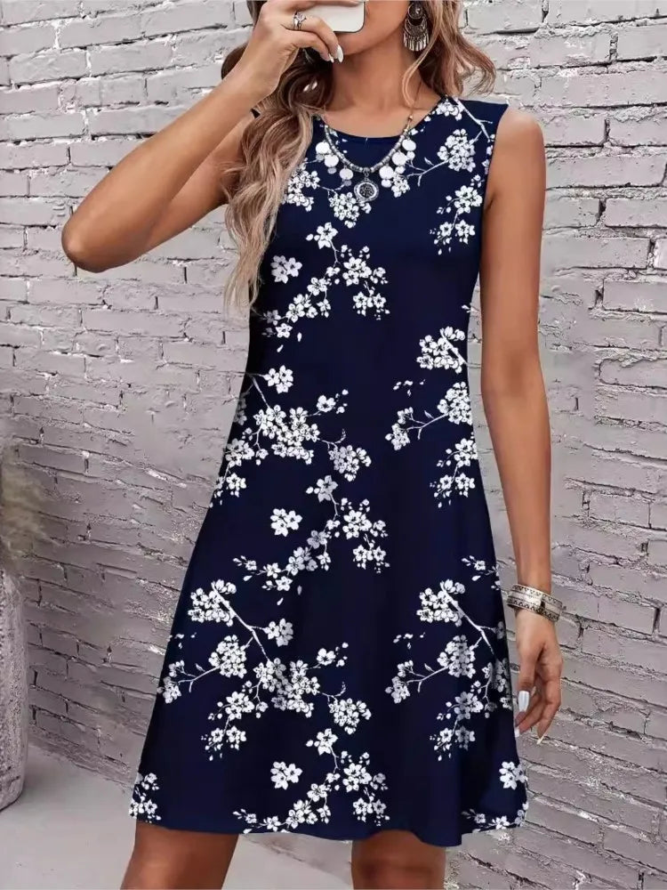 Vestido Curto Estampado Mélida