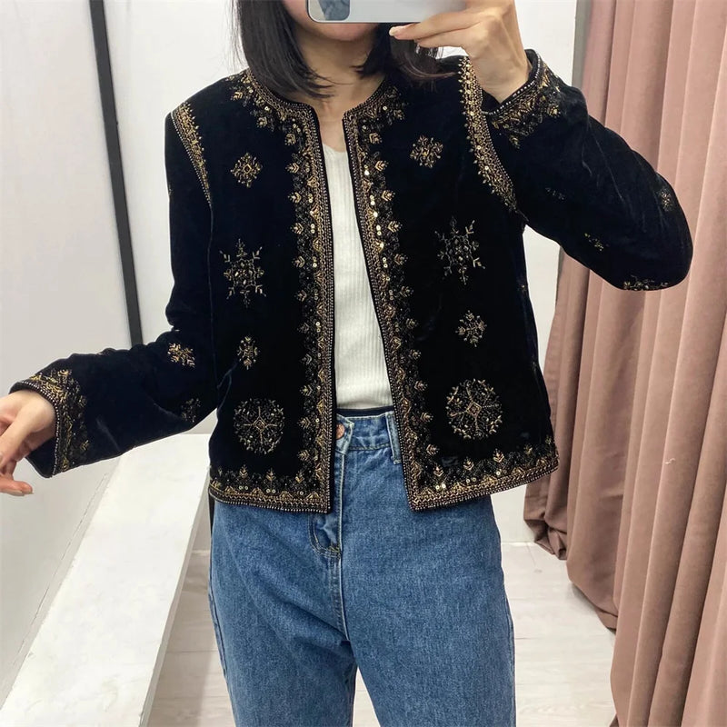 Casaco Feminino Estampado Gioconda