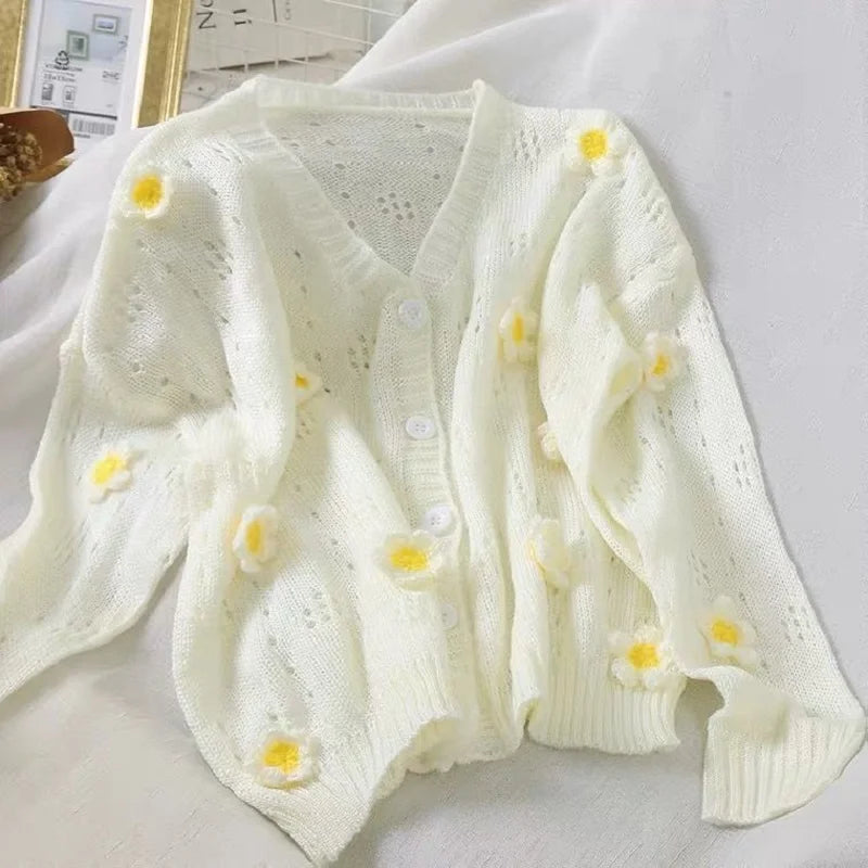 Casaco Feminino de Cardigã