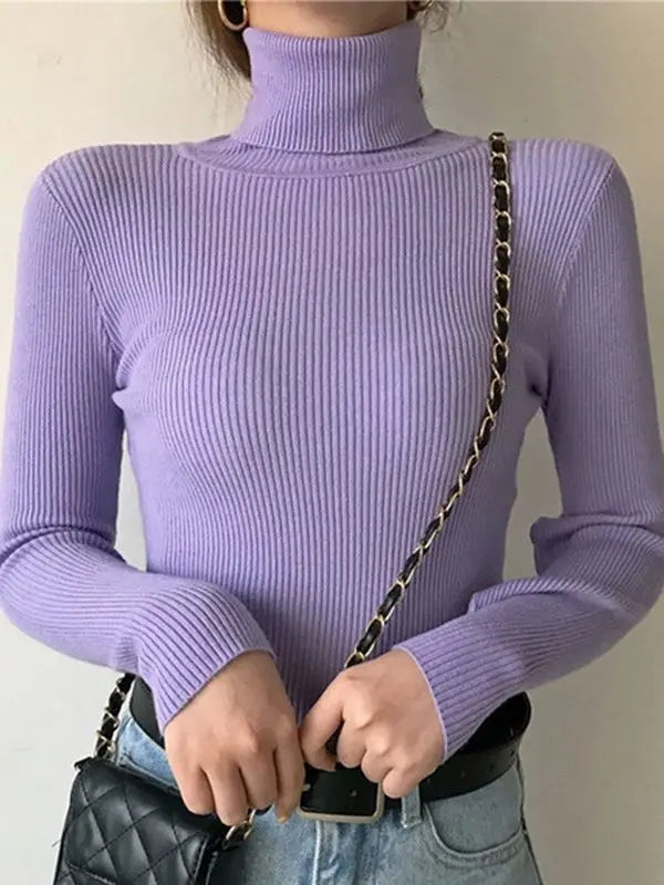 Suéter Feminino com Gola Alta Belmira
