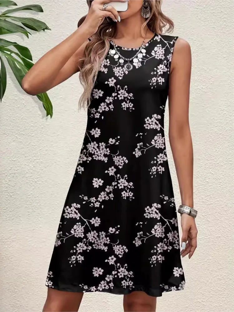 Vestido Curto Estampado Mélida