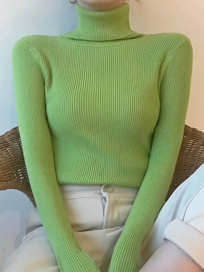 Suéter Feminino com Gola Alta Belmira