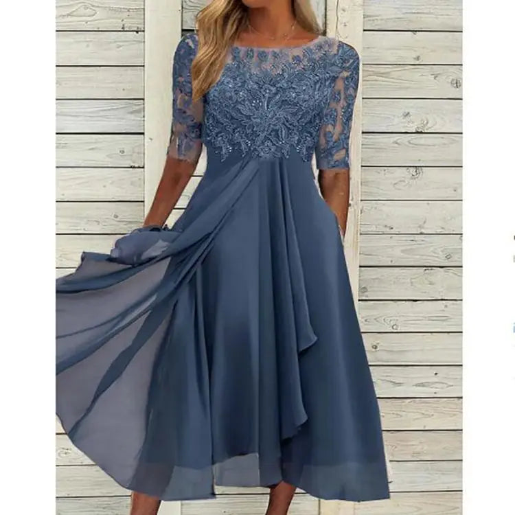 Vestido de Chiffon Paolina
