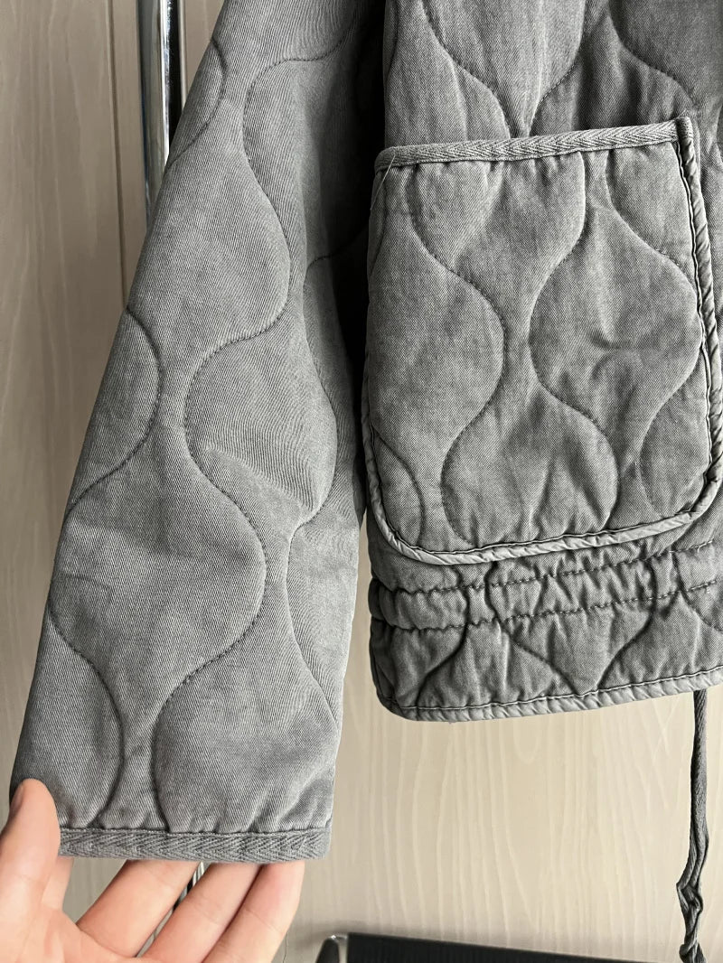 Jaqueta Feminina Gola Alta