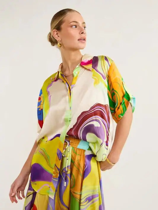 Conjunto Feminino Estampado Bernise