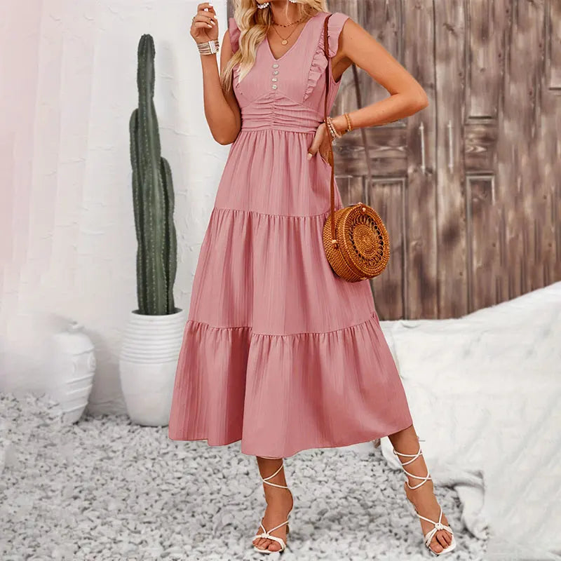 Vestido Longo Casual Ambrosine