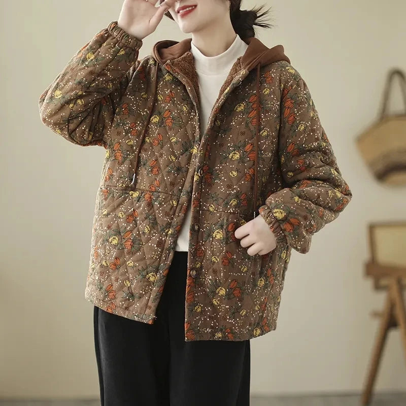 Casaco Feminino Estampado Liliane