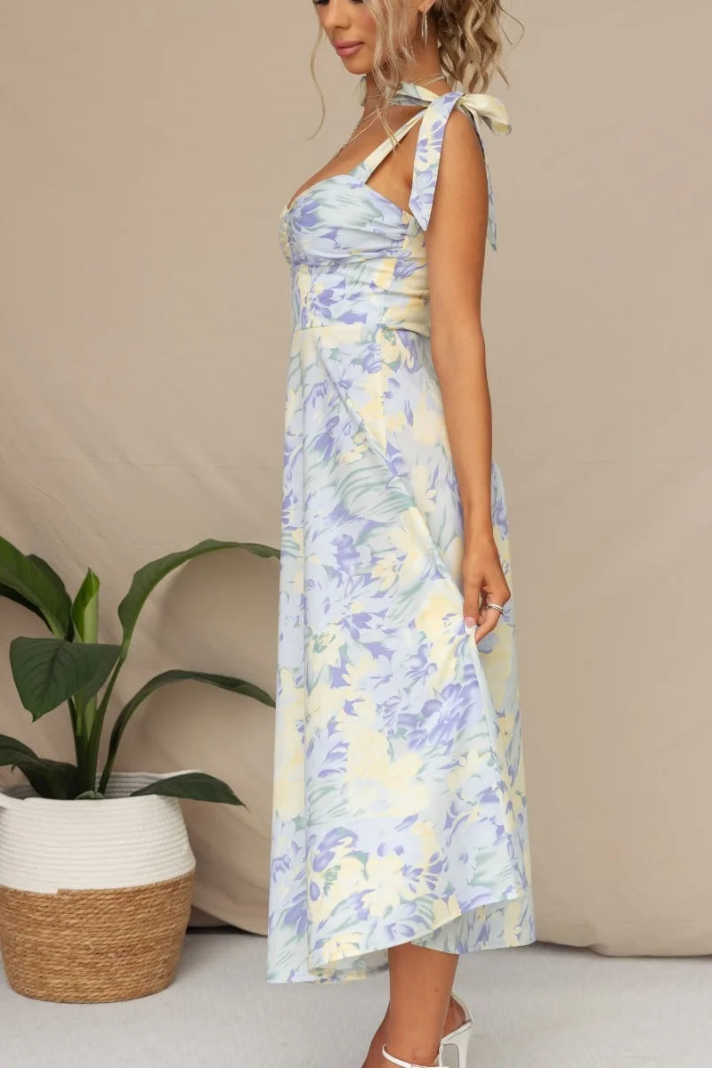 Vestido Longo Boêmio Estampado