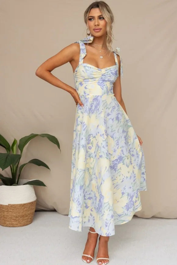 Vestido Longo Boêmio Estampado