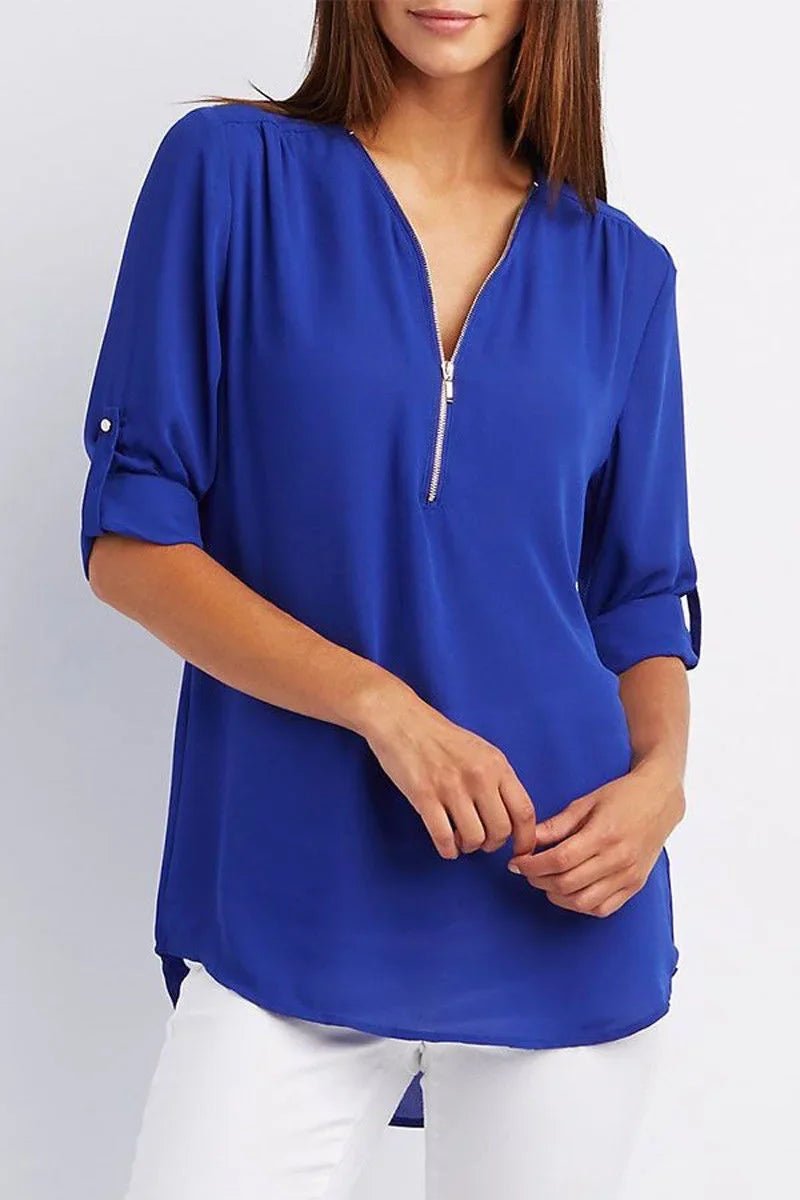 Blusa Feminina Gola V - Vennanci