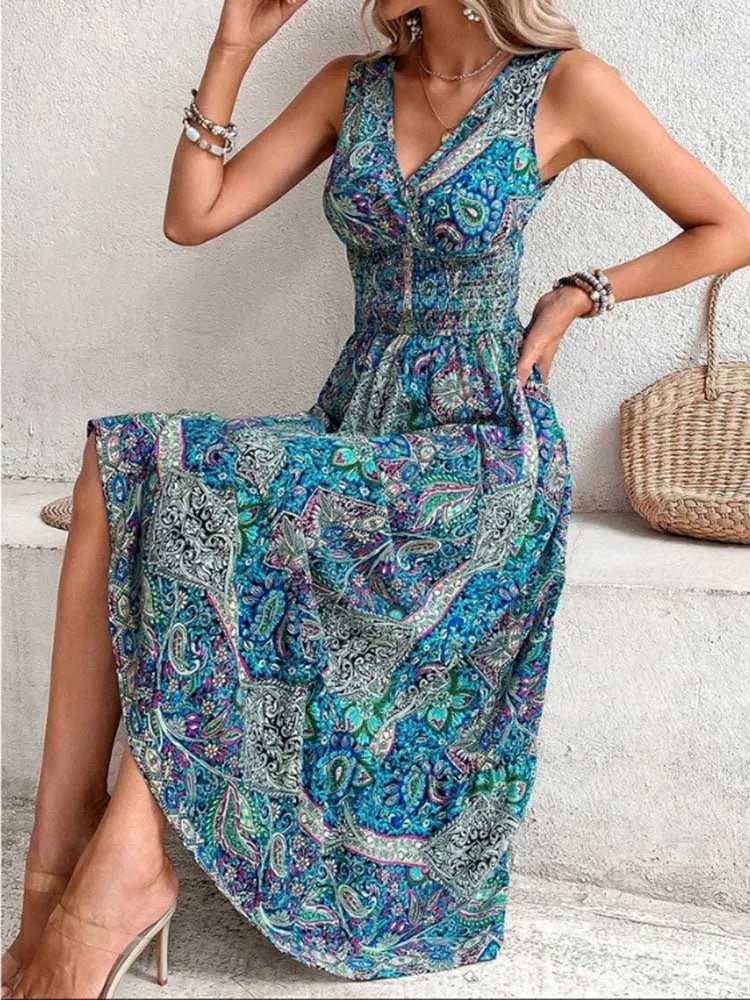 Vestido Feminino Estampado Pâmela - Vennanci