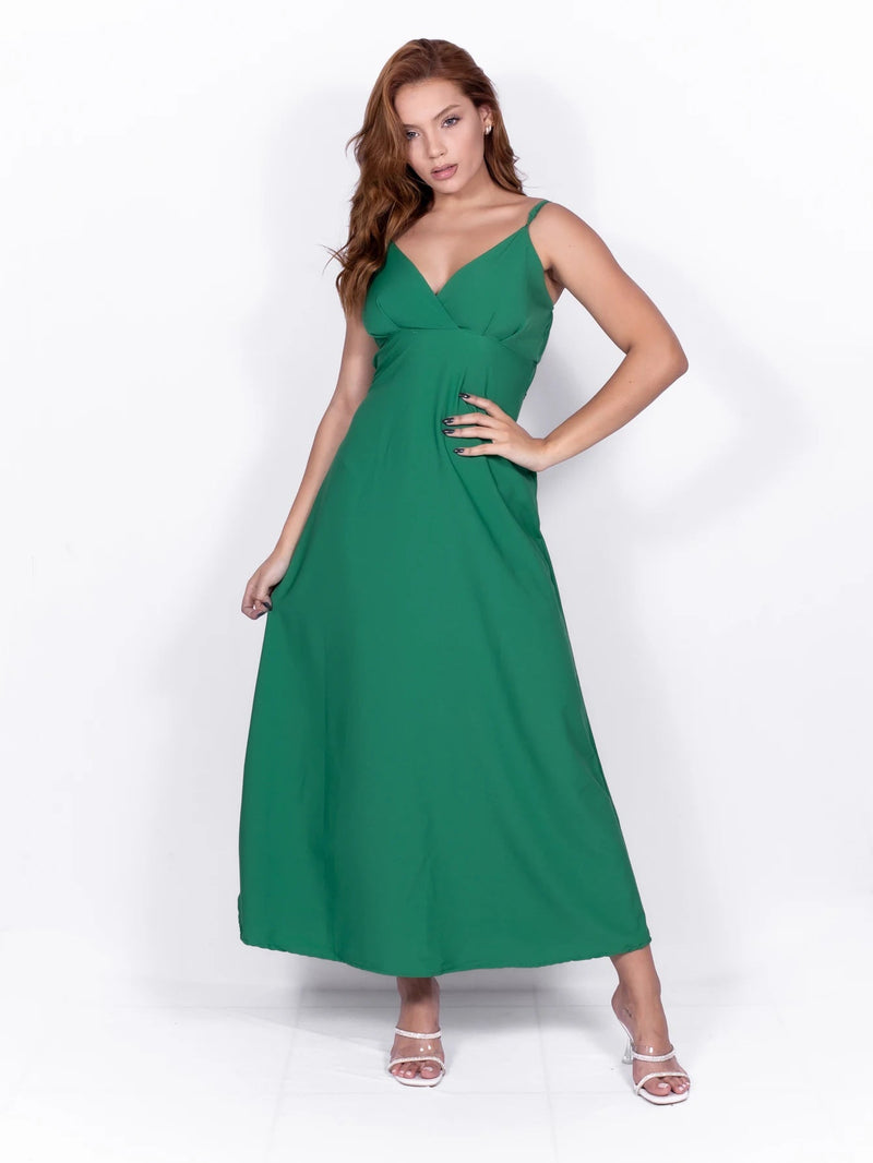 Vestido Feminino Longo com Laço - Vennanci