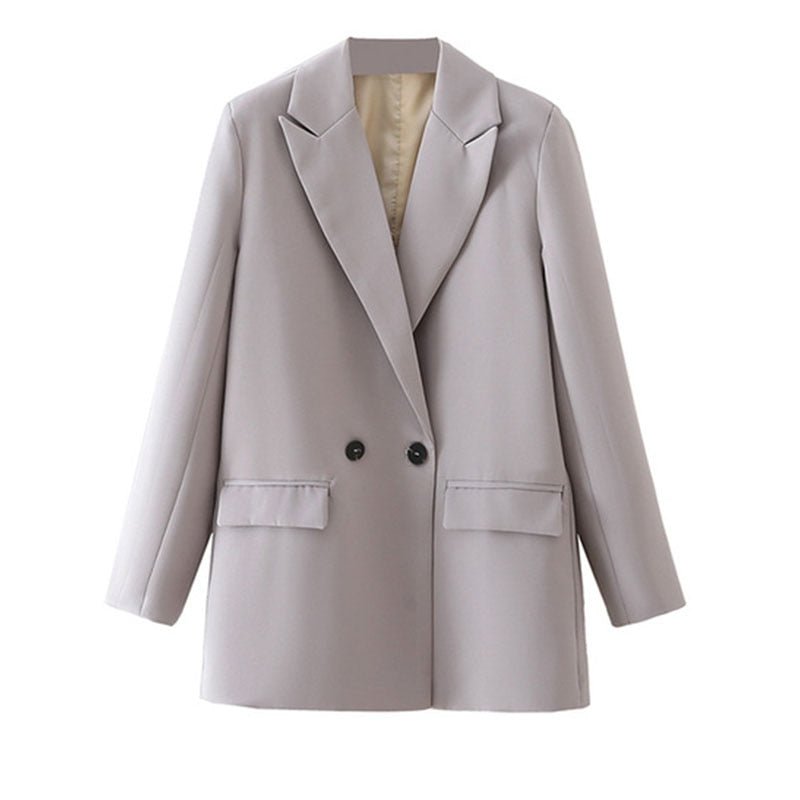 Blazer Feminino Gola Entalhada - Vennanci