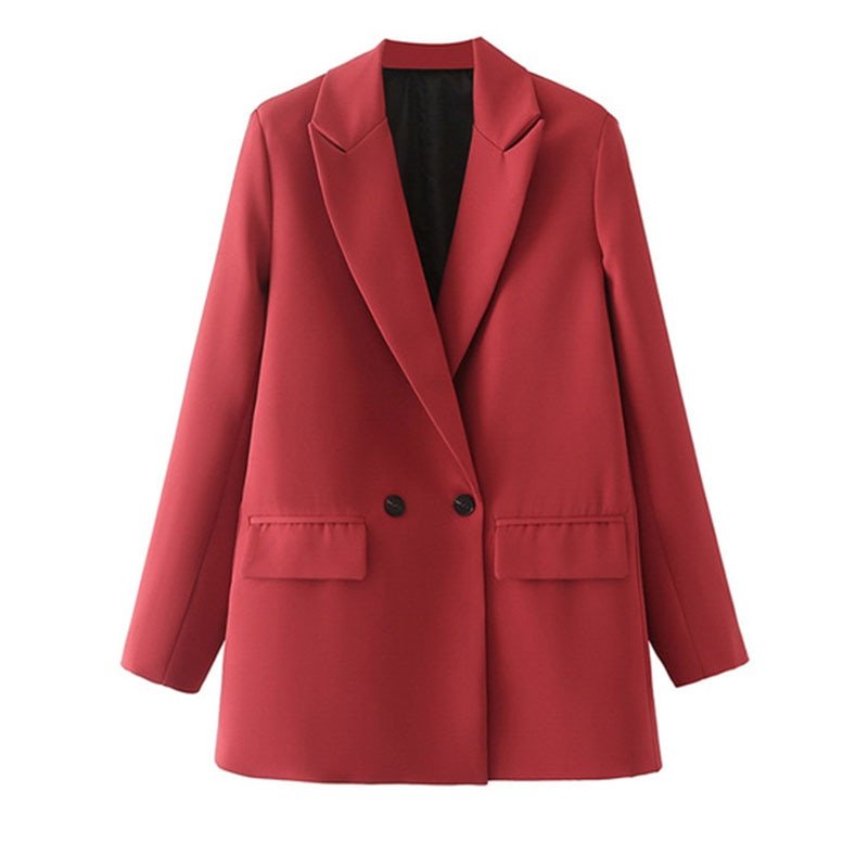 Blazer Feminino Gola Entalhada - Vennanci