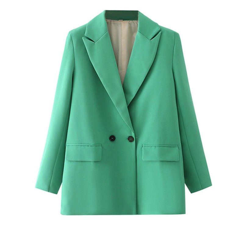 Blazer Feminino Gola Entalhada - Vennanci