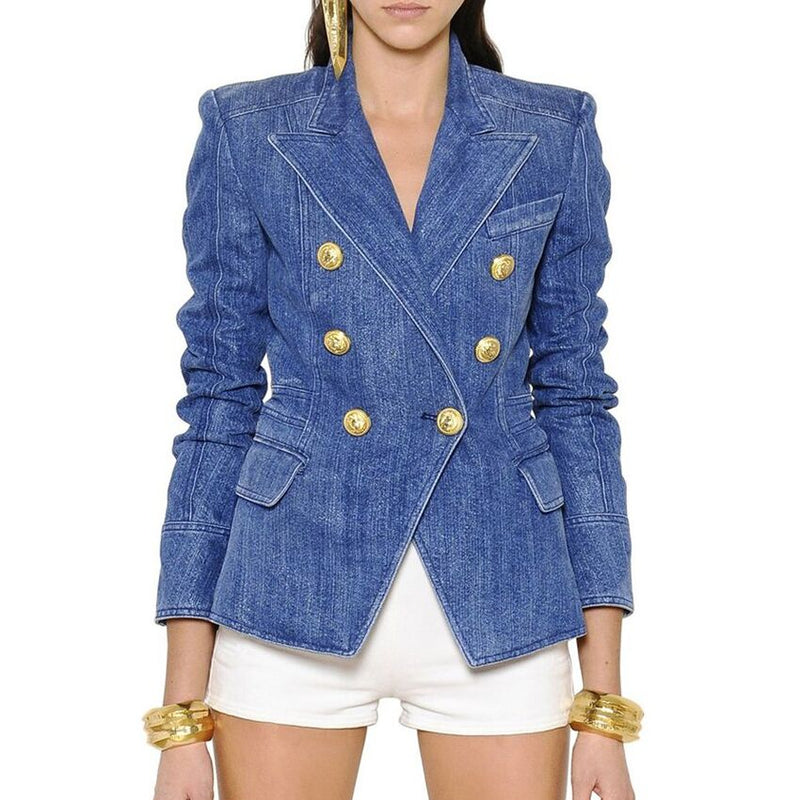 Blazer Feminino Jeans - Vennanci