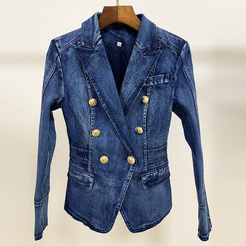 Blazer Feminino Jeans - Vennanci