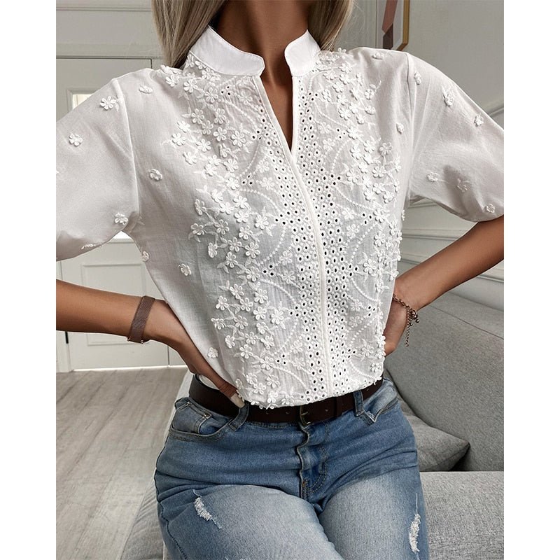 Blusa Feminina de Renda - Melina - Vennanci