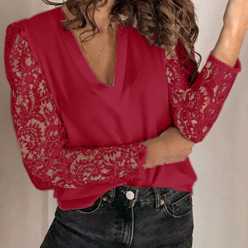 Blusa Feminina de Renda - Sully - Vennanci