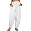 Calça De Linho Feminina