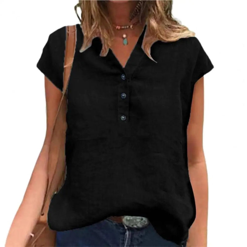 Camisa de Linho Feminina Betinna - Vennanci