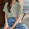Camisa Feminina Social Basica