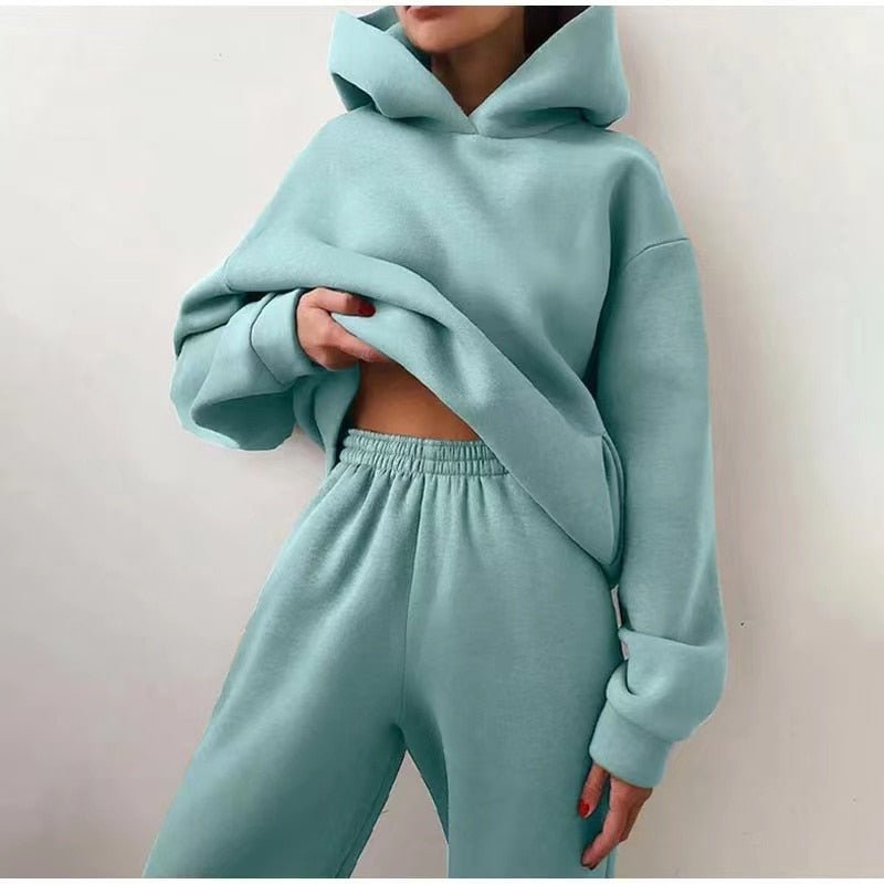 Conjunto Moletom Feminino De Frio - Ofertas Store Brasil