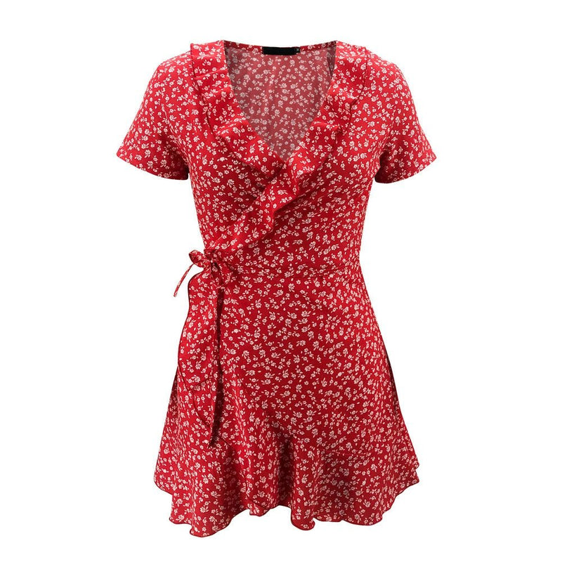 Vestido Feminino Curto Floral - Loja Vennanci