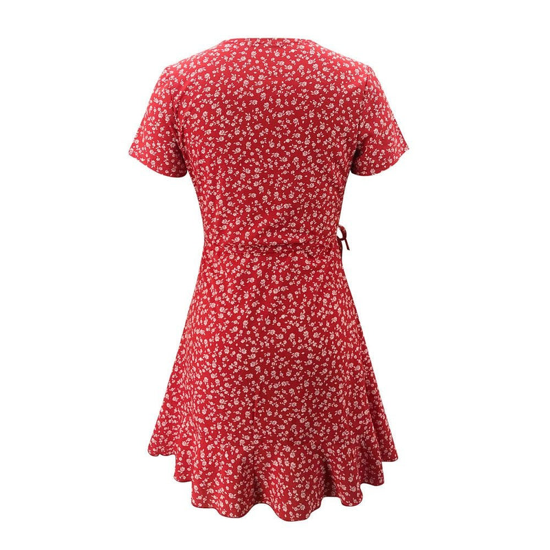 Vestido Feminino Curto Floral - Loja Vennanci