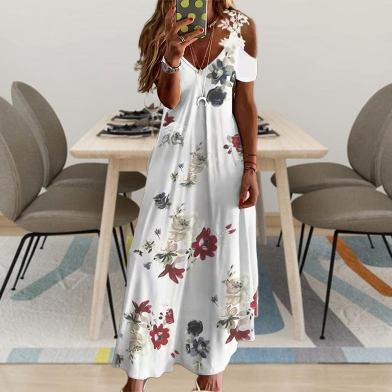 Vestido Longo Floral - Lidi - Vennanci